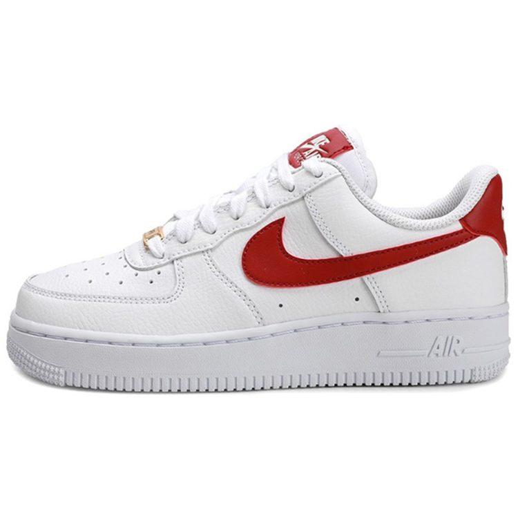 Nike Air Force 1 Low '07 White Noble Red Women's 315115-154