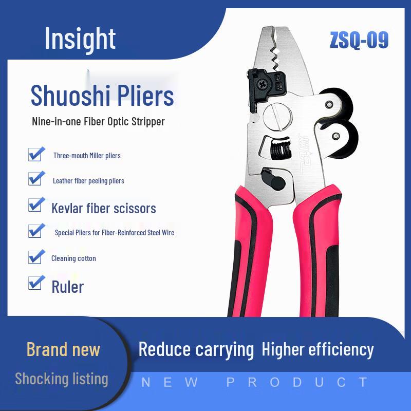 Zhuoshi Fiber Optic Stripping Miller Pliers