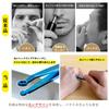 RAKU Circle Nose Hair Titanium Gentle On Strong Cutting Power In 1 Easy To Round Head Can Be Washed with Nose Hair Ear Hair No Charging Required
