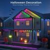Smart RGB Outdoor Lights 50ft/100ft/200ft/200ft/300ft  Smart RGBIC Eaves LED Lights Festival Flashing Lighting