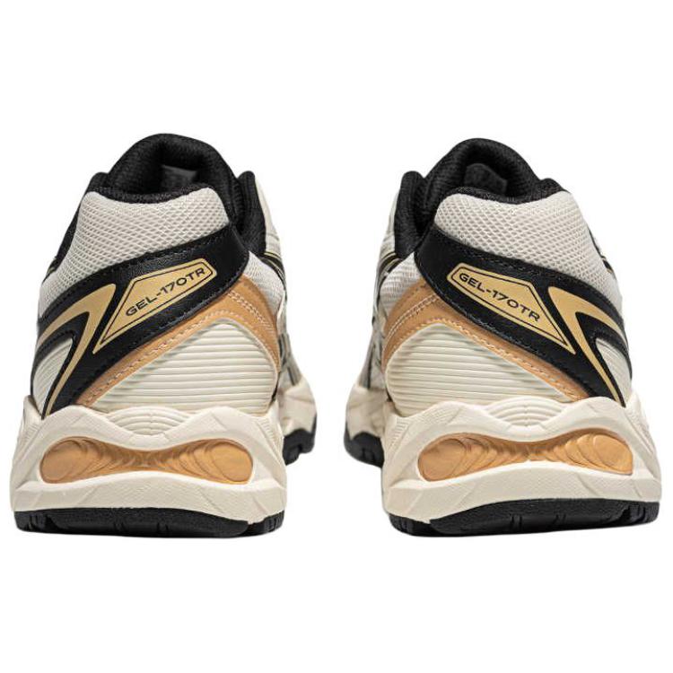 Asics Gel-170Tr Retro Versatile Classic Fashion Low-Top Lifestyle Casual Shoes Unisex Sneaker Off-White Black 1023A054-117