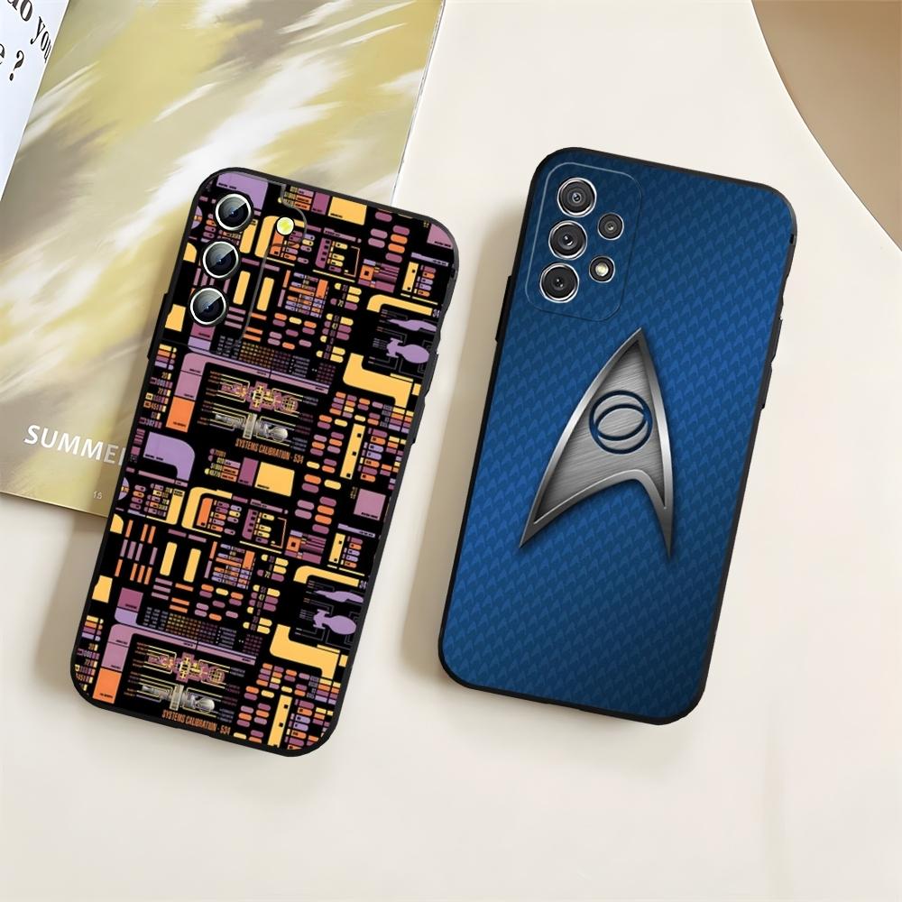 S-Star Trek Ships Phone Case For Samsung Galaxy S24 S25 S26 S22 S23 S20 S21 Ultra Fe Plus A16 M54 A14 A54 A24 Coque