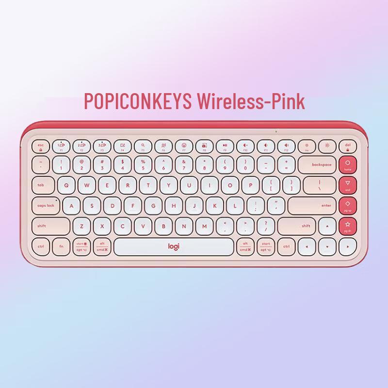 Logitech POP ICON KEYS Wireless Silent Membrane Keyboard