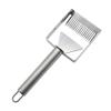 Apiculture Beehive Honey Cutter Uncapping Scraper Stainless Steel Wooden Handle Honeycomb Needle Type Scraping Shovel Beekeeping