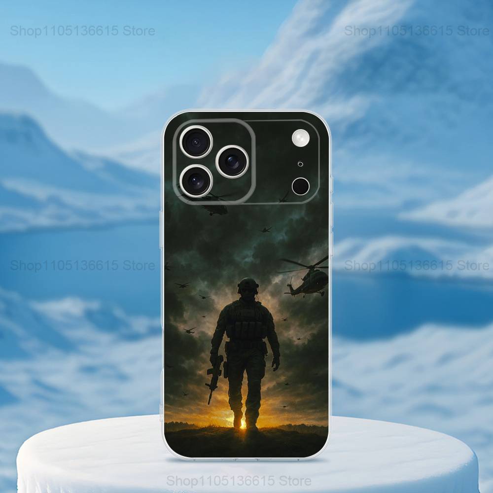 

Крутая Армия Спецназ Для iPhone Max,14,16,X,13,XR,SE,12,15,Pro,17,Plus,11,XS,Mini Прозрачный Мягкий Чехол iPhone12