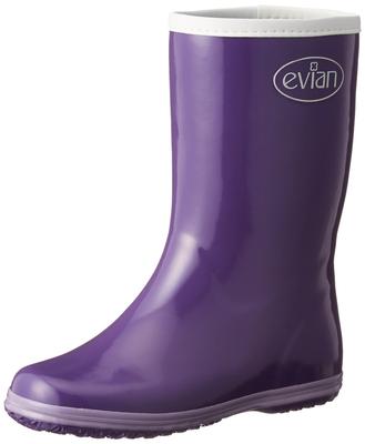 Botas coloridas Fukuyama Rubber ideais para trabalho agrícola Evian 2 Roxo Feminino 23,5cm