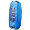 Geely New Emgrand GS Carbon Fiber Car Key Bag - Electroplated Soft Rubber