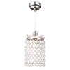 1/12 Scale Miniature Crystal Chandelier For Dollhouse With LED Lighting Easy Installation Metal Craft Accessory