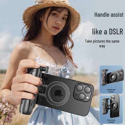 Nuovo Bastone Selfie Magnetico P15C con Telecomando Bluetooth – Supporto Portatile da Viaggio per Foto e Live Streaming