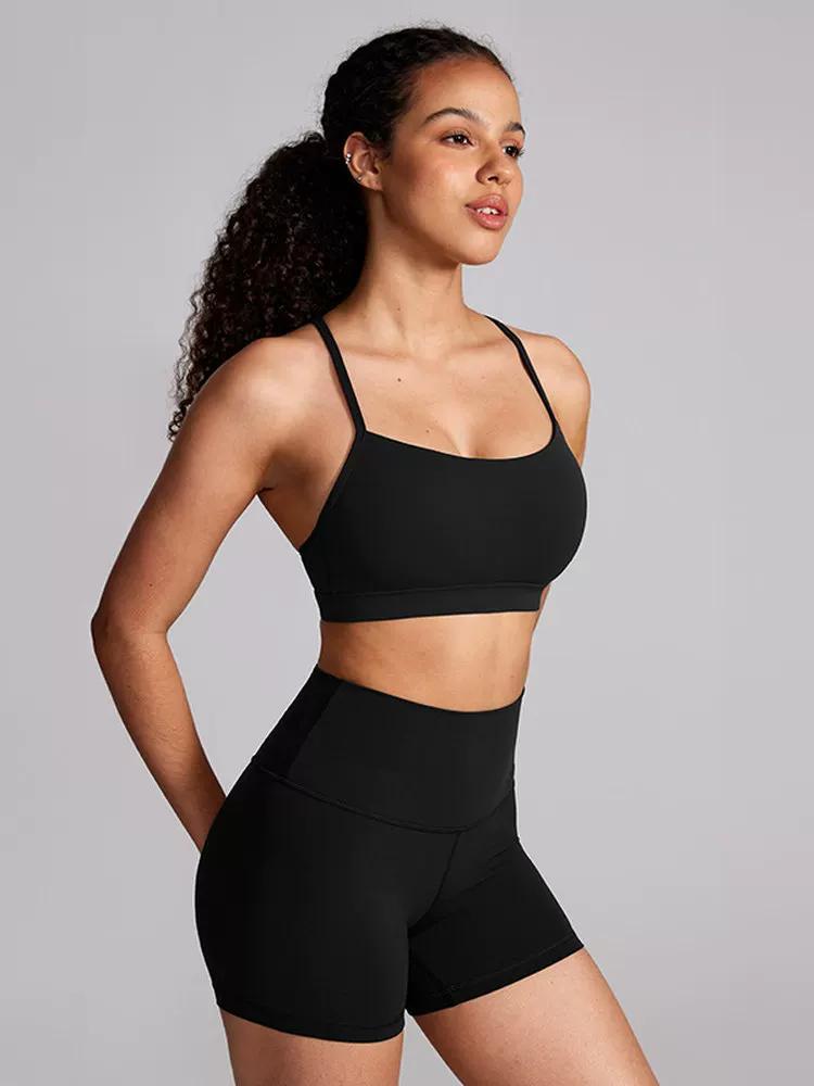 Sports Bra for Women, Summer Outdoor Wear, Shockproof, Beautiful Back Design, Pilates Training, Yoga Vest, Fitness Underwear Bra