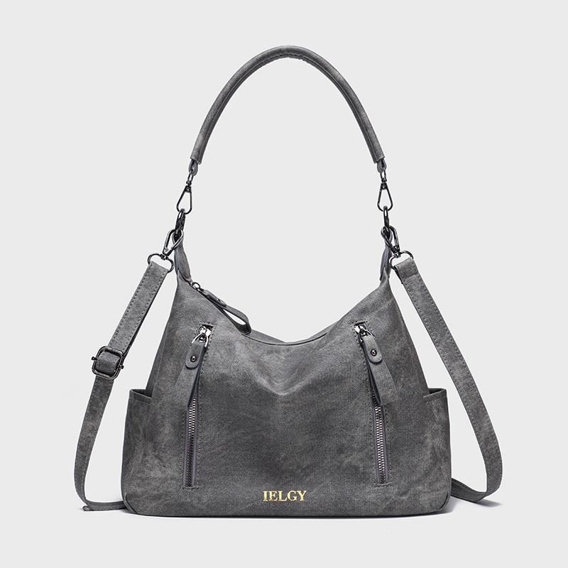IELGY Versatile Large Tote Bag for Women with Removable Straps Handheld and Underarm Carry Options