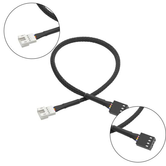 Adapter Cable Maximize Durable 4-Pin Fan Cooling Performance Adapter Cable Ideal for CPU