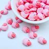 20 Sztuk Nowe Urocze Mini Kawaii Kreskówkowe Różowe Świnki Płaskie Cabochony Żywiczne Scrapbooking DIY Akcesoria do Wsuwek do Włosów Rzemiosło A81