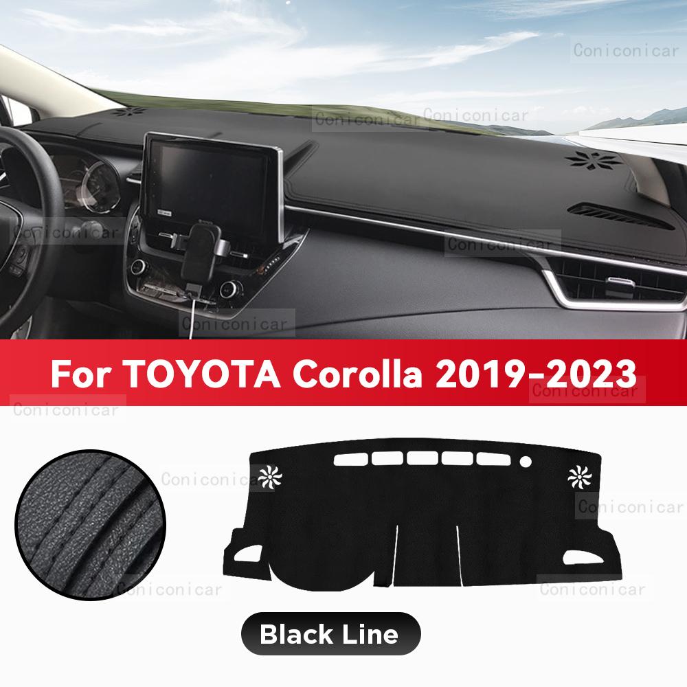 Dashboard Cover Mat Protective Pad  For TOYOTA Corolla E210 - Car Accessories Dash Board Sunshade Anti-UV Carpet Dashmat