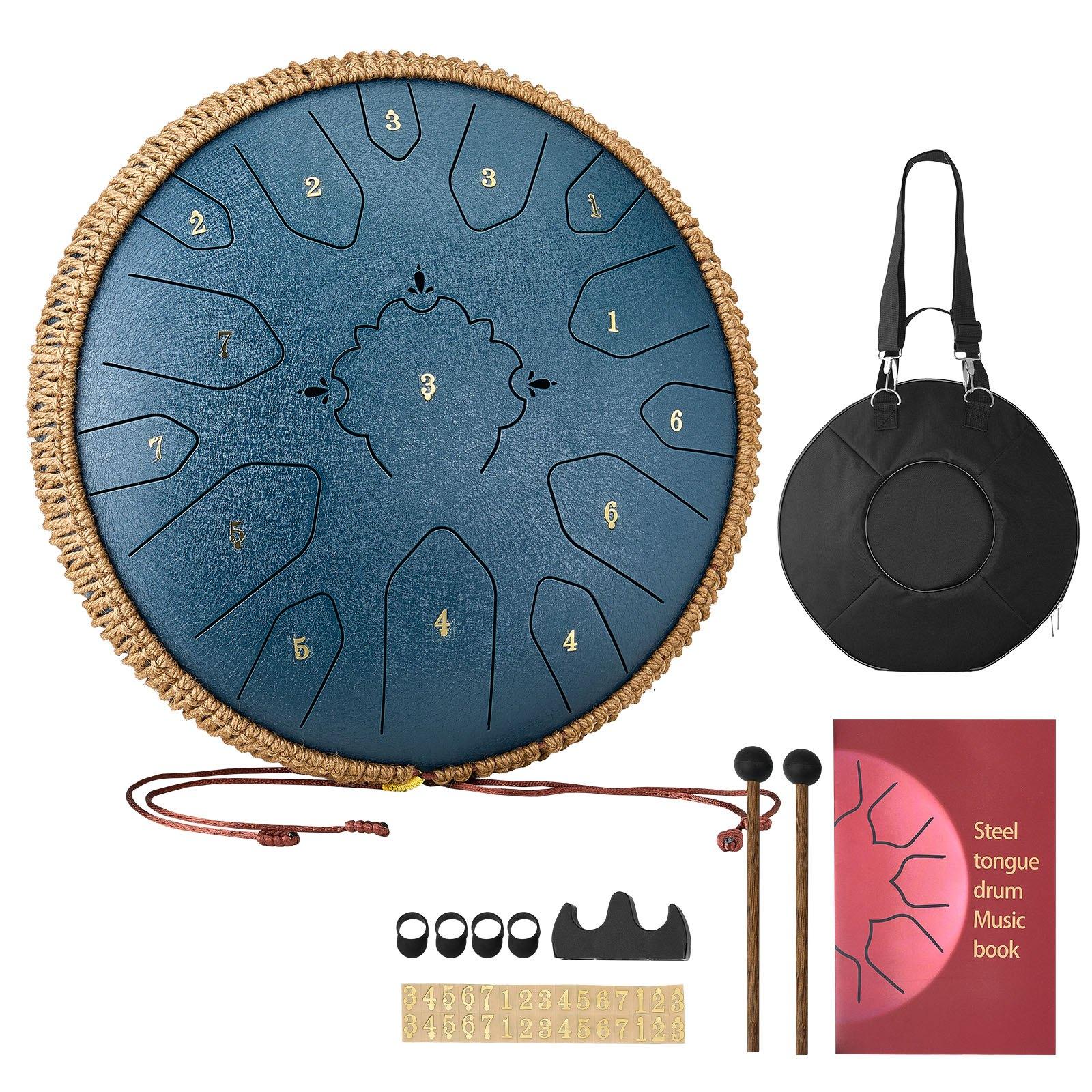 VEVOR Steel Tongue Drum, 33cm 15