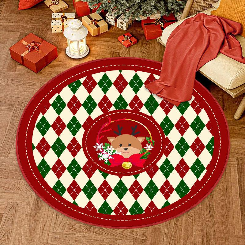 Cross-Border Christmas Tree Skirt and Living Room Carpet