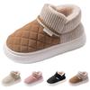 Slippers For Women Shoes Comfy Memory Foam Slippers With Fuzzy Faux Rubber Sole Indoor Outdoor Slipper Women