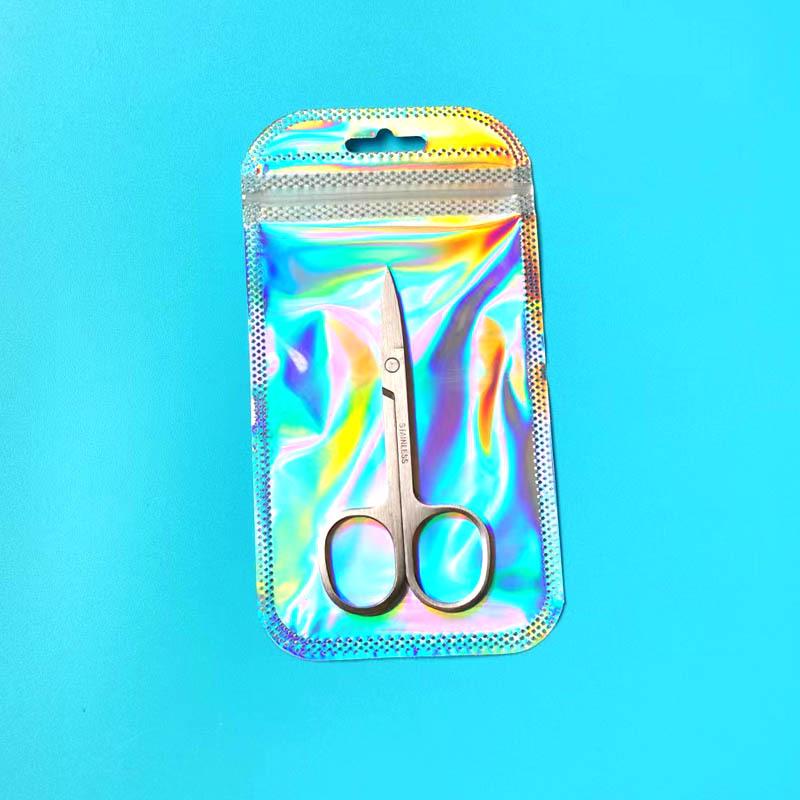 

Точечные маленькие ножницы из нержавеющей стали: Заостренный и круглый наконечник для стрижки бровей, волос в носу и медицинского использования.