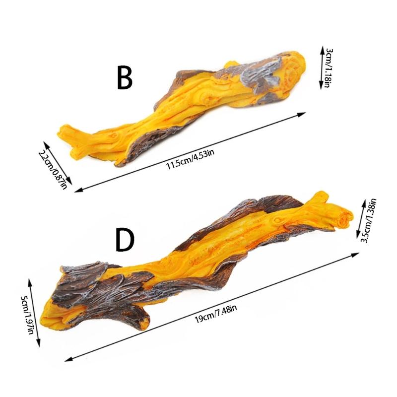 Natural Lookings Rainforest Climbing Vine Habitats Decors For Lizards Geckos And Spiders Terrariums Landscape Branch