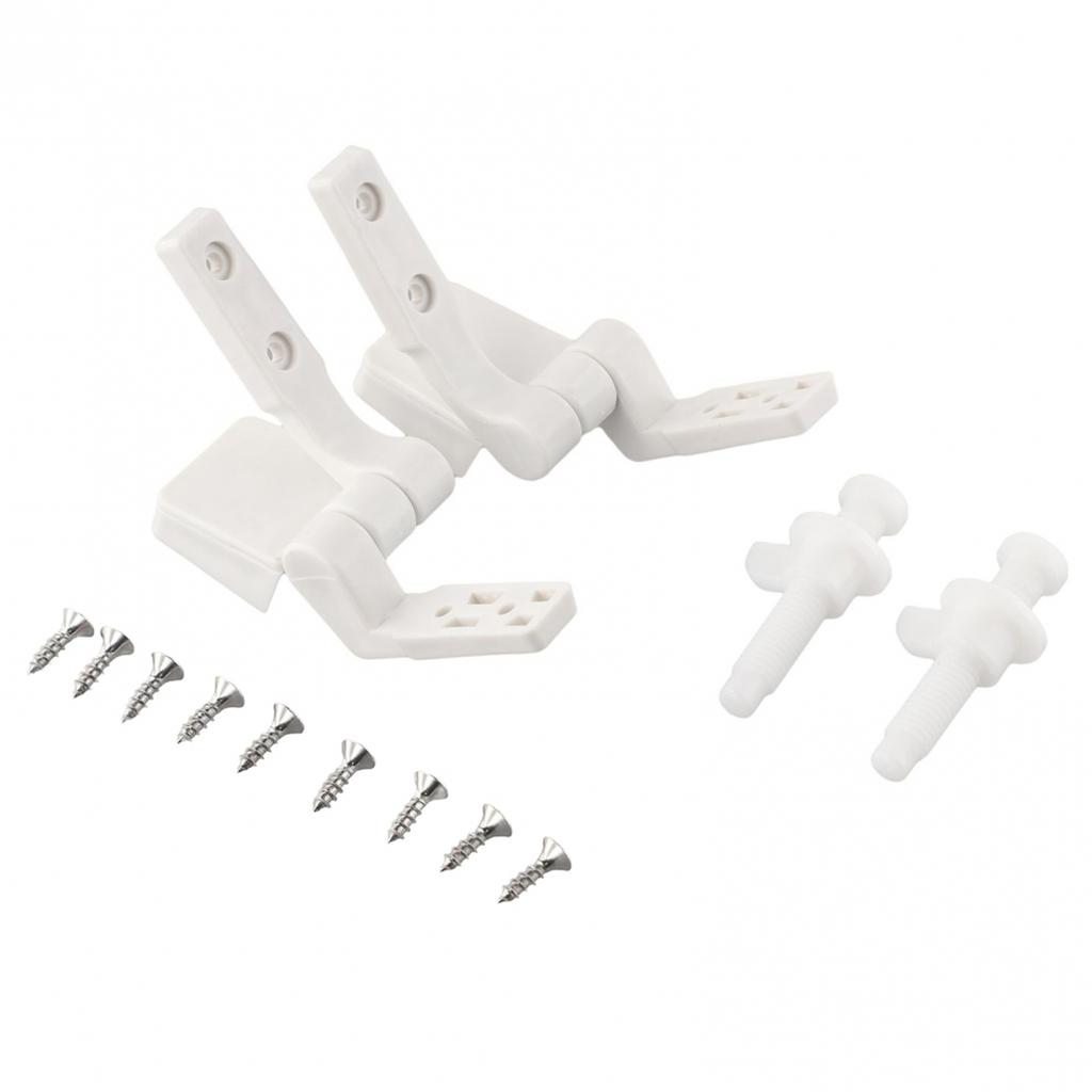 Durability Plastic White Easy Install Nuts Overtighten Package Content