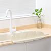 Yousheng 1/2Pcs Leaf Shape Sink Splash Guard with Suction Cups Vegetable Washing Water Splash Protector Kitchen Countertop Anti-Splash Board