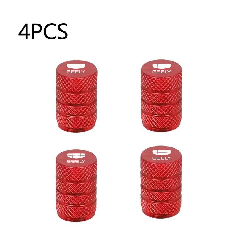 Auto Rad Reifen Ventilkappen Reifenventil Schaftabdeckungen Staubdicht Wasserdicht Auto Zubehör Für Geely Atlas Coolray Emgrand EC7 EC8 X7 EX7 CK2