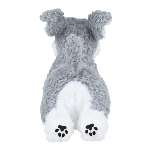 Livheart Welcome Cushion Flappy Miniature Schnauzer (approx. 30cm long) Cute Dog Plush Toy 37253-72