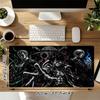 1Pc Dark Fantasy Battle Scene Gaming Mouse Pad Keyboard Desk Mat Non-slip Rubber Lock Edge Waterproof Computer Mousepad for Office Home Decor S1263