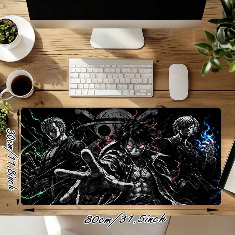 1Pc Dark Fantasy Battle Scene Gaming Mouse Pad Keyboard Desk Mat Non-slip Rubber Lock Edge Waterproof Computer Mousepad for Office Home Decor S1263