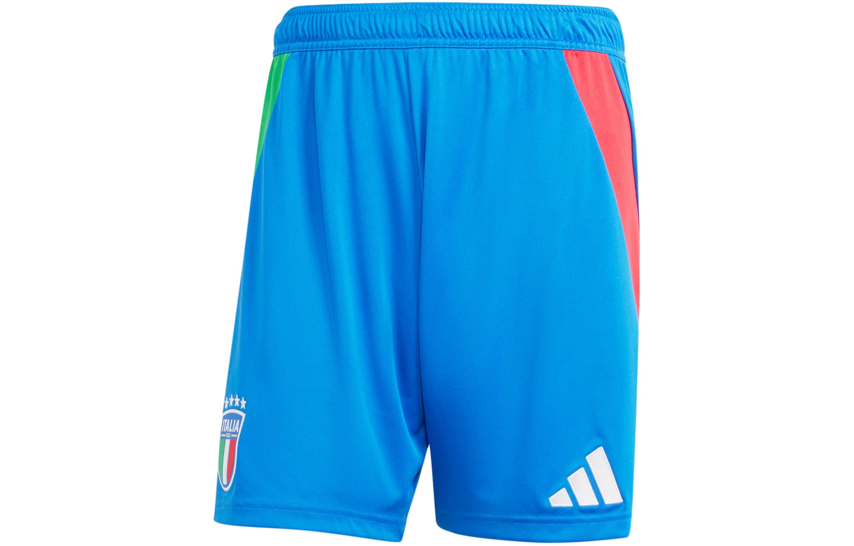Adidas Italy 24 Away Shorts Soccer Bottom Fan Edition, Italy Version, Away Men s Blue IQ0486 M
