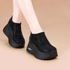 Thick-soled Women's Spring and Summer All-match Small Men's Increased Mesh Breathable Daddy Shoes