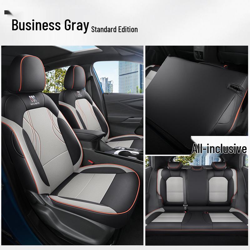 2024 Universal Full Leather Car Seat Cushion for Buick - Four-Season Use