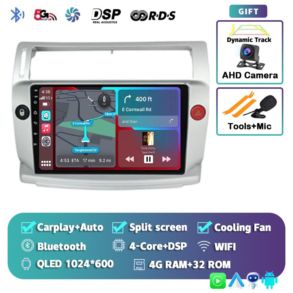 

Android 14 Carplay Auto для Citroen C4 C-Triomphe Quatre 2004 -2010 2011 2012 2013 2014 Автомобильный Радиоприемник Мультимедиа GPS Плеер Стерео