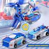 Ultimate Unicorn Car Toy 2 In 1 Creative Car Transforms Into Unicorn Robot Toy Inertial Sliding Racing Car Model Impact Deformed