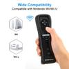 2 in 1 Wireless Bluetooth Remote Controller For Wii Wii U Controle Optional Motion Plus Gamepad Nunchuck Set With Silicone Case