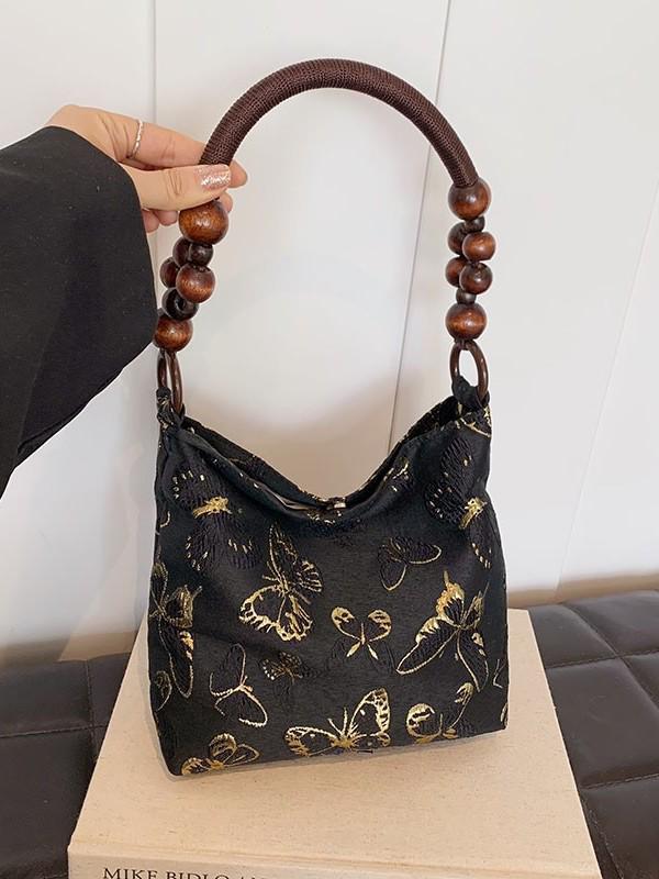 Summer Butterfly Chic Women's Underarm Tote Handbag 2025 National Tide Edition