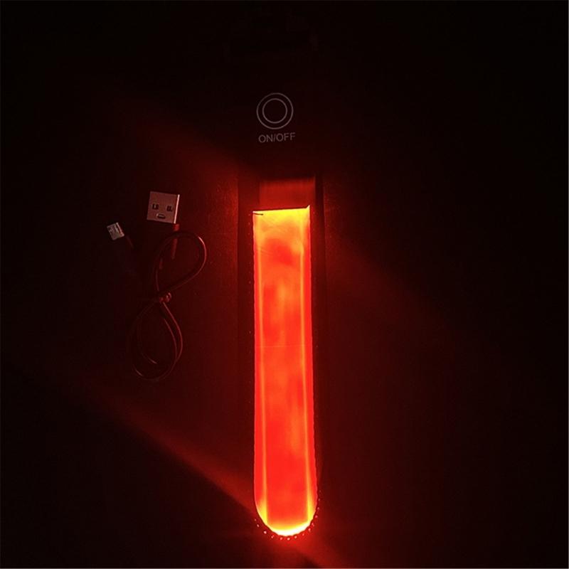 LED Strips Lights Night Reflective Safety Strap LED Reflective Belt LED Hood Light LED Reflective Bag Hanging Ornaments