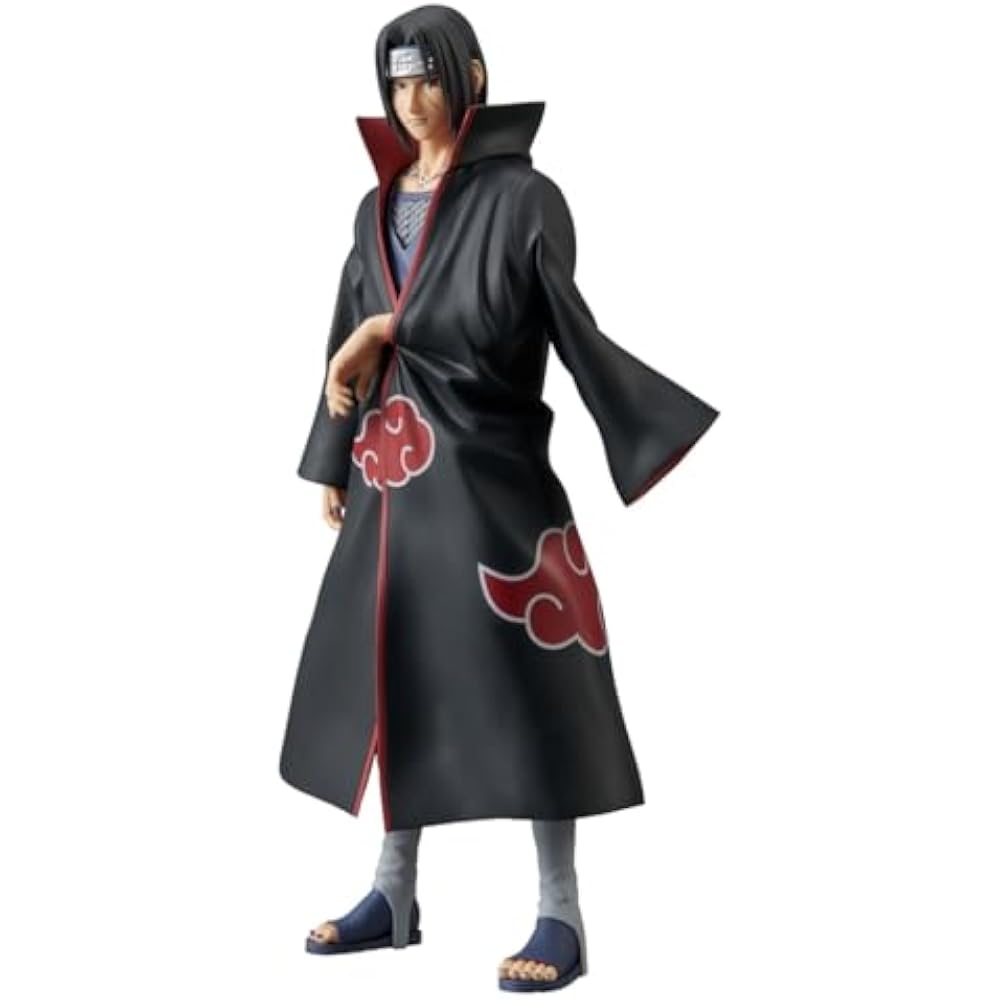Banpresto Itachi Uchiha Naruto Shippuden Grandist 28cm BP28670P Multi Color Collector Figure Perf...