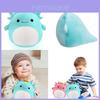 Crown Axolotl Stuffed Animal Toy Soft Plush Doll Pillow For Kids Safe Comfortable