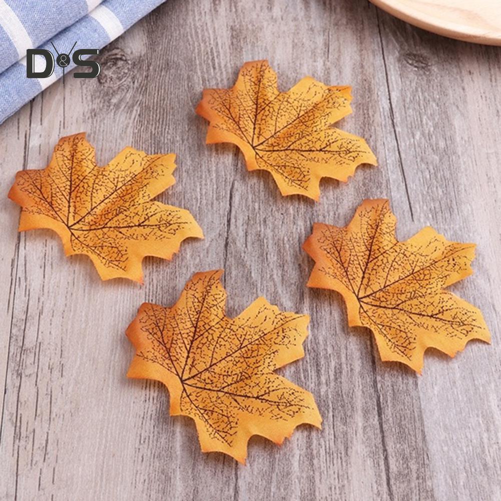 

Каботин искусственный осенний лист кленовый реквизит для фотосессии домашнее украшение для свадебной вечеринки