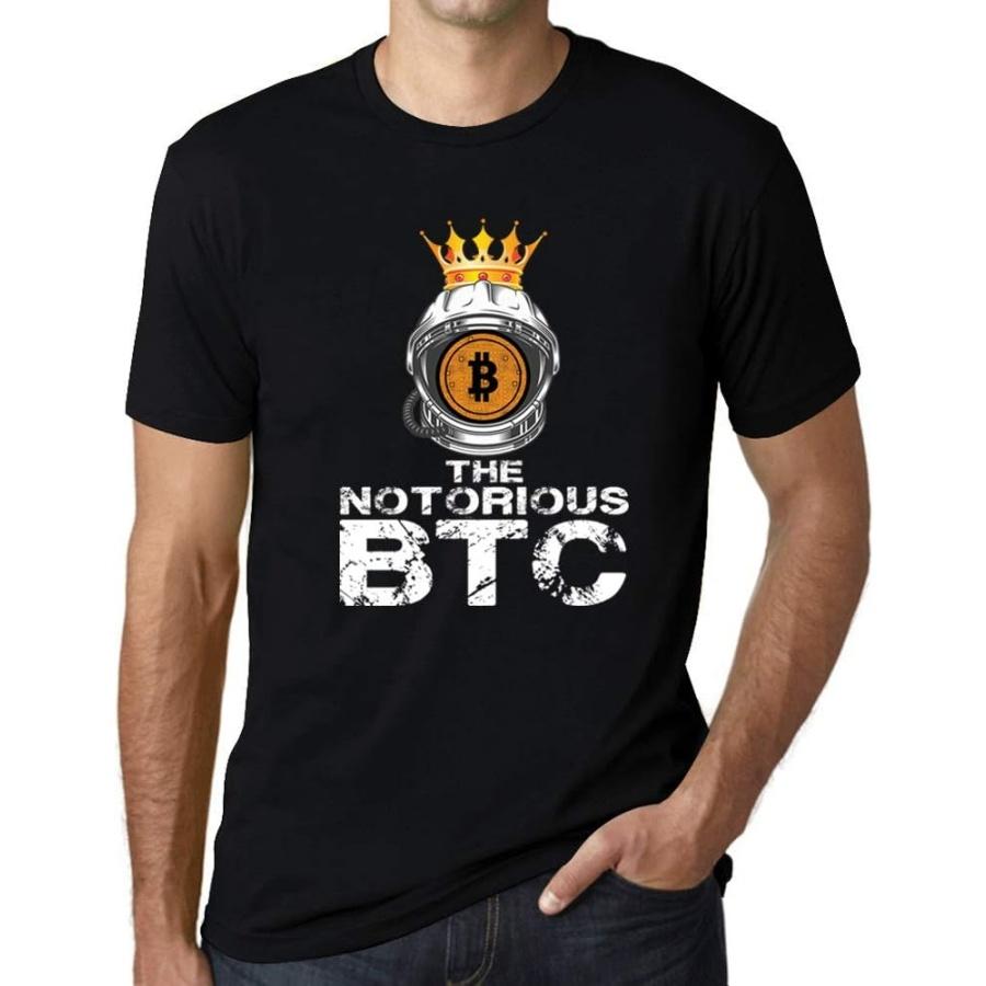 

Ultrabasic Men s Graphic T-Shirt Bitcoin Notorious BTC Crown HODL Crypto Traders Eco-Friendly Limited Edition Short Sleeve XXXXXL різнокольоровий