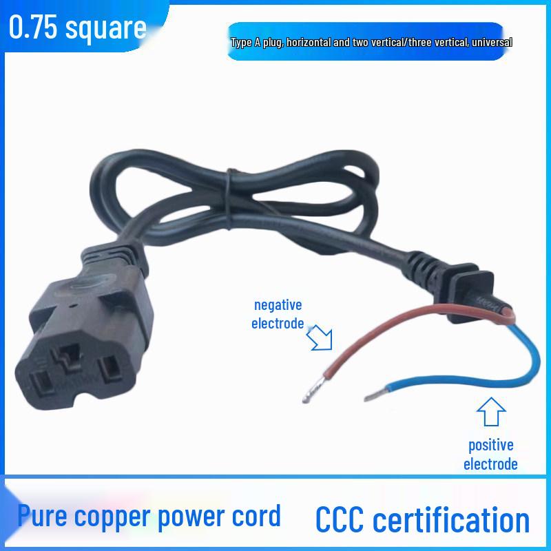 T-Shaped Electric Vehicle Charger Plug with Pure Copper 3-Hole Cord