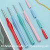 Punching Needle Tool with Protective Cover 2.5/3/3.5/5.0mm Punch Needle Embroidery Pen Easy to Use for Home and Travel