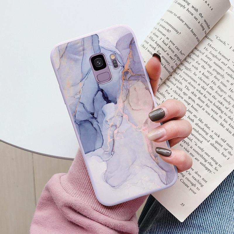 Color Luxury Marble Case For Samsung Galaxy S9 S 9 Plus Fundas Soft Silicone Protection Back Cover For Samsung S9 Shockproof Bag