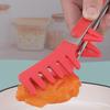 Silicone Pasta Clips Stainless Steel Cooking Serving Tongs Kitchen Tongs  Cooking Accessories