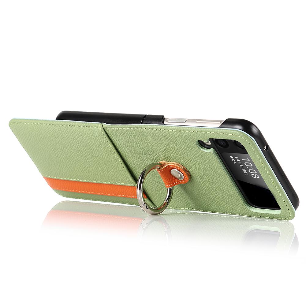 Green PU Leather