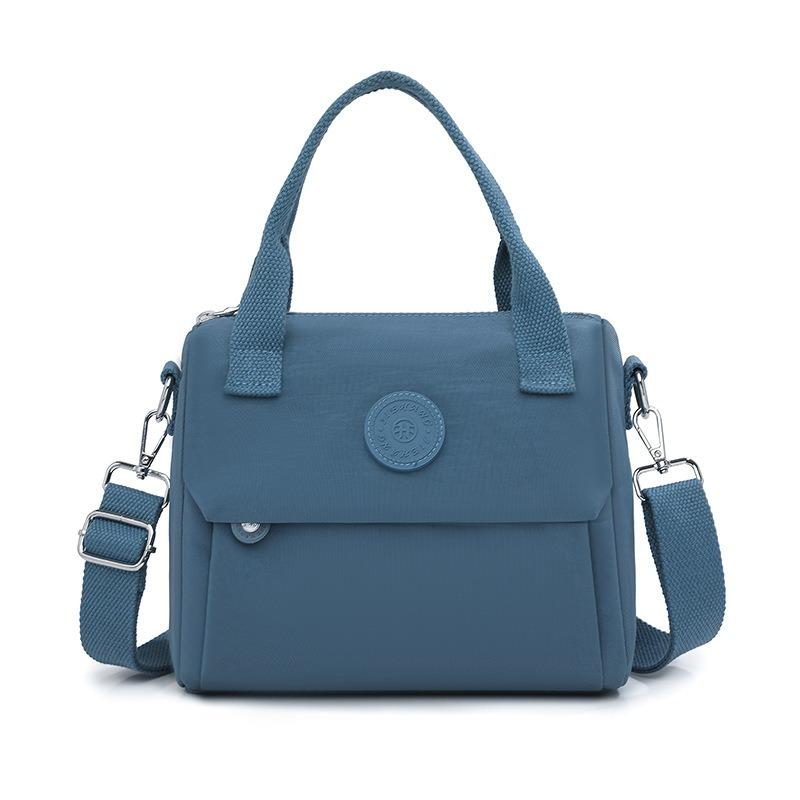 

Women s bag handbag summer new simple personalized nylon small square bag oblique span bag shoulder bag commute