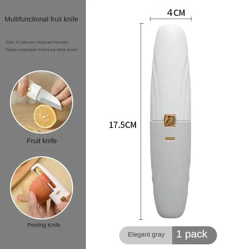 Household Multifunctional Fruit Knife Portable Peeler Must Have for Outdoor Picnics 2 in 1 Peeling & Melon Planing Utensil Safe