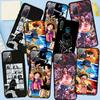 Coque de téléphone pour iPhone 17 15 16 Plus Redmi Note 14 12 11 13 Pro Max Huawei P30 P20 Lite OPPO A60 A40 A80 A18 A16 A54 Roronoa Zoro Luffy One Piece Cover