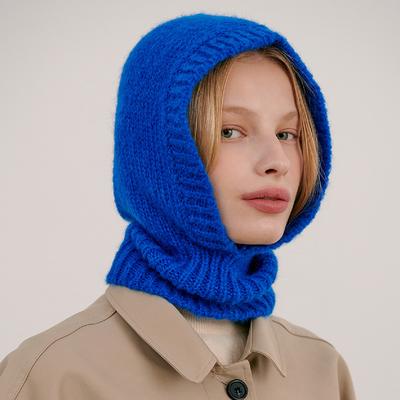 20 % Wolle, Strickmützen, Winterwärmer, Unisex, Kapuzenmütze, Halskragen, Schalmütze für Männer und Frauen, Skimütze, Kaltmütze, Sturmhaube